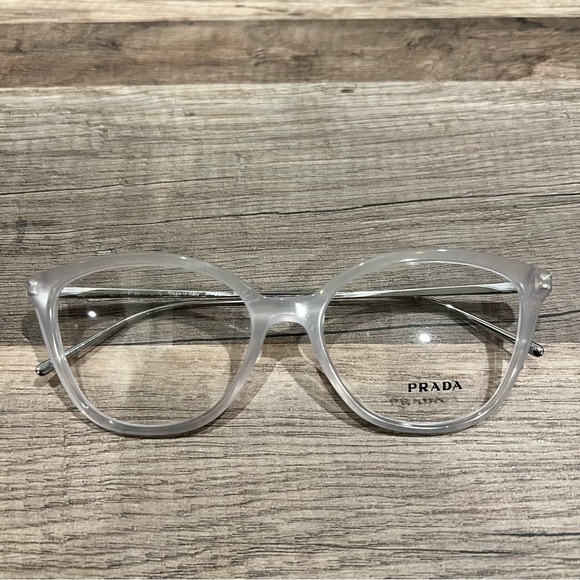 Authentic Prada White Eyeglass Frame - Picture 7 of 7
